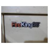Fire King 25 4-Drawer Fire Proof File Cabinet