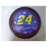 Jeff Gordon Clock and Signs