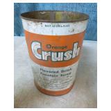 Pepsi and Orange Crush Tins