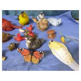 Birds and Butterflies Figurines
