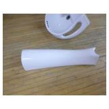 White Ceramic Pedestal Bathroom Sink