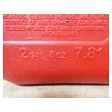 2 Gas Cans with Nozzles