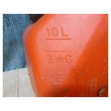 2 Gas Cans with Nozzles