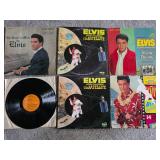 6-Vintage Vinyl Record Albums (Elvis)