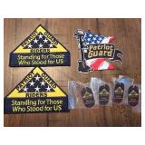 Bundle Of Biker Pins & Patches