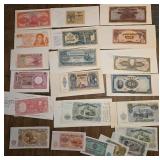 Bundle Of Foreign Currency In Crisp Condition