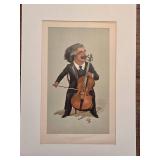 Vanity Fair Lithograph MEN OF THE DAY Joseph Hollman