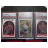 3-Basketball Cards David Robinson & Tony Dorestt And 2- Americas First Metals