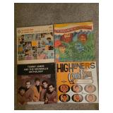 4-Vintage Vinyl Record Albums