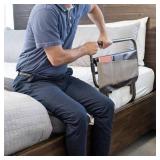 Sleep Safe Bed Rail 26-42 in Dark Bronze