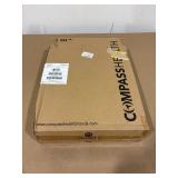 Carex Toilet Seat Riser, 3.5" Height, 300 lb