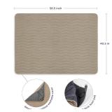 Ubbi Tummy Time Floor Mat   Taupe, 40.5x56.5