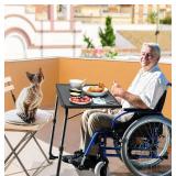 HUANUO Adjustable TV Tray: 6 Heights, 3 Tilt
