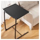 HUANUO Adjustable TV Tray: 6 Heights, 3 Tilt