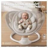 FasonBaby Electric Baby Swing with Melodies