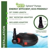 Alpine 5400-GPH Submersible Pond Pump