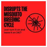 1 Acre LED Outdoor Insect Trap   Bug Zapper