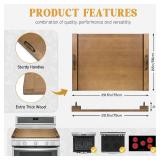 GASHELL Noodle Board Stove Cover with Handles