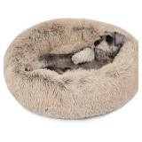 Friends Forever Donut Bed, Faux Fur 30x30x7