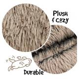 Friends Forever Donut Bed, Faux Fur 30x30x7