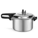New 6-Quart Aluminum Pressure Cooker Cookware