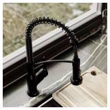 Scottsdale Matte Black Pull-Down Faucet