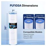 POOLPURE CCP420 Filter Cartridge 4x105 sq ft