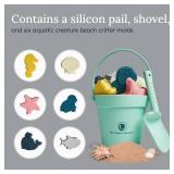 Sea Creatures Beach Toys Set   8-Pc Silicone