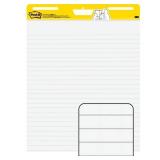 Post-it Easel Pads 25x30, White, 30/S, Pack 6