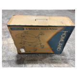 HOMLAND Foldable Rollator with Seat, 8" Wheels