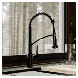 Scottsdale Matte Black Pull-Down Faucet