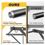Jusgym Wall Mounted Pull Up Bar, 500LBS