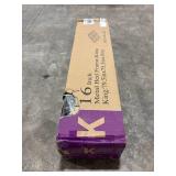 NKZ King Size Metal Bed Frame 16" 2-in-1