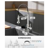 Kitchen Faucet with Cup Washer Sprayer