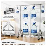 HYSEYY Heavy Duty Clothes Rack 450 LBS