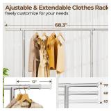 HYSEYY Heavy Duty Clothes Rack 450 LBS