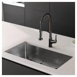 Karran Oil Rubbed Bronze Pull-Down Faucet