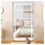 78.8" Extra Tall Cat Gate (White)