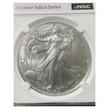 2025 AMERICAN SILVER EAGLE NGC MS70