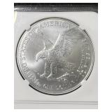 2025 AMERICAN SILVER EAGLE NGC MS70