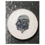2 TROY OZ .999 FINE SILVER 2024 TURTLE