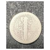 1917 US MERCURY DIME