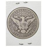 1904 US BARBER HALF DOLLAR