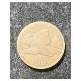 1858 US FLYING EAGLE CENT