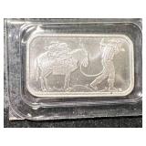 1 TROY OZ .999 FINE SILVER SILVERTOWNE BAR