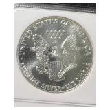 1988 AMERICAN SILVER EAGLE NGC MS69