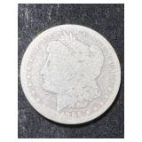 1886-S US MORGAN SILVER DOLLAR