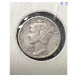 1941 US MERCURY DIME
