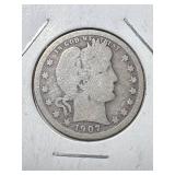 1907-O US BARBER QUARTER