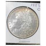 1885-O US MORGAN SILVER DOLLAR